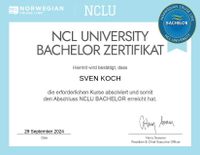 NCL Zertifikat Bachelor